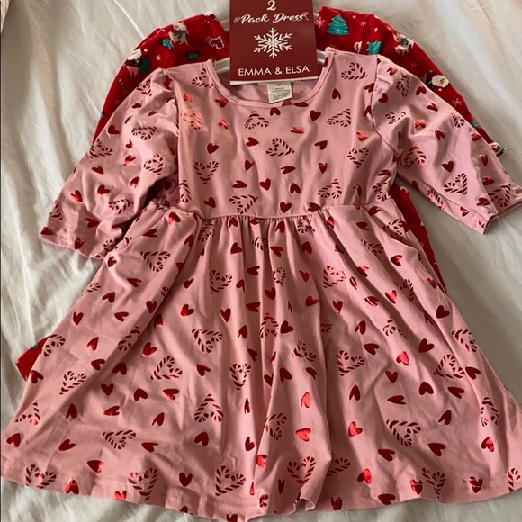 emma and elsa dresses